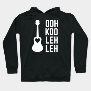 Funny Ukelele Pronunciation for Musicians Hoodie